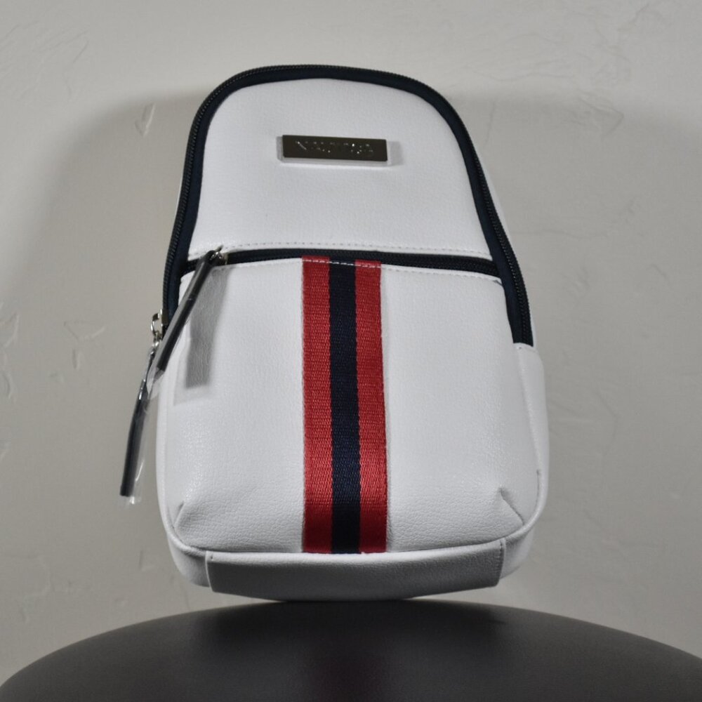Nautica Black Red Mini Crossbody